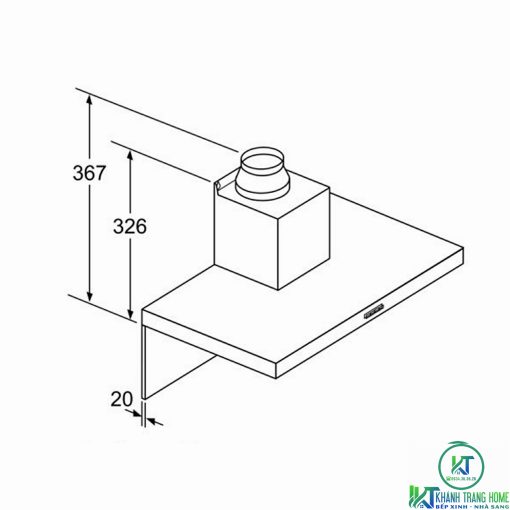 MÁY HÚT MÙI GẮN TƯỜNG BOSCH DWB97DM50B SERIE 4 NGANG 90CM - 17