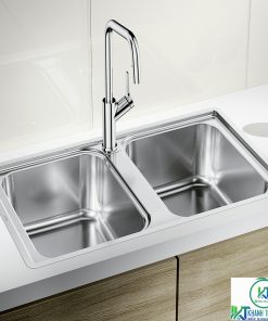CHẬU RỬA CHÉN BÁT BLANCO LEMIS 8-IF CHROME - 14 CHẬU RỬA CHÉN BÁT BLANCO LEMIS 8-IF CHROME - 13