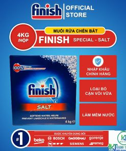 MUỐI RỬA BÁT FINISH 4KG CHÍNH HÃNG