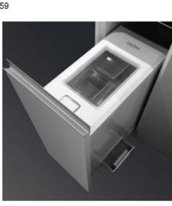 Thùng gạo âm tủ gắn cánh 300mm Cucina 549.32.759