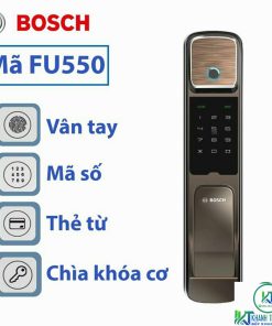 KHÓA ĐIỆN TỬ BOSCH FU550 FUSION SMART LOCK - Màu sắc: Nâu - 15