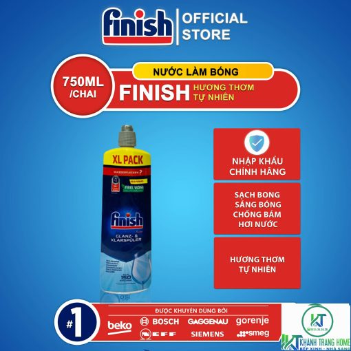 NƯỚC LÀM BÓNG FINISH 750ML CHÍNH HÃNG - 1