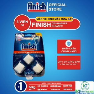 VỈ 3 VIÊN VỆ SINH MÁY RỬA BÁT FINISH CHÍNH HÃNG