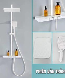 Bộ sen tắm cao cấp Enic TC - MÀU TRẮNG