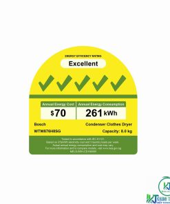 Máy sấy tụ hơi bơm nhiệt 8 Kg WTW876H8SG - 24 Máy sấy tụ hơi bơm nhiệt 8 Kg WTW876H8SG - 23