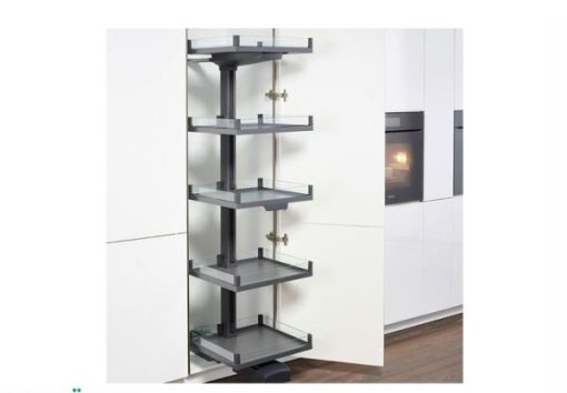 Tủ đồ khô 5 tầng Kesseböhmer 600mm 549.63.486 - 1