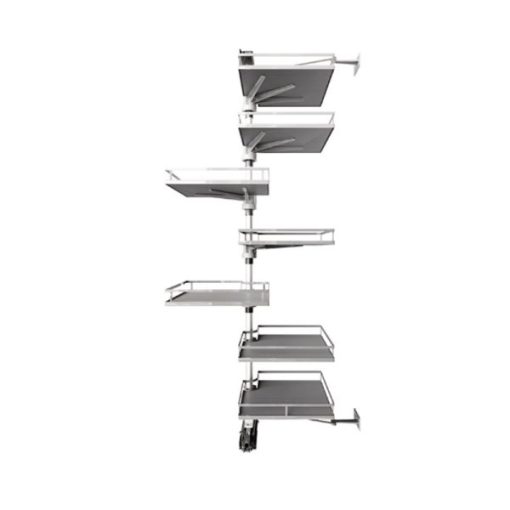 Tủ đồ khô 6 tầng KARA VARIO 600mm Hafele 595.82.815 - 9