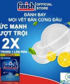 VIÊN RỬA BÁT FINISH CLASSIC 110 VIÊN HƯƠNG CHANH CHÍNH HÃNG - 19