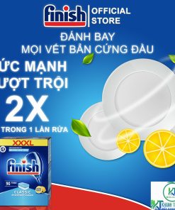 VIÊN RỬA BÁT FINISH CLASSIC 90 VIÊN HƯƠNG CHANH - 23
