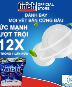 VIÊN RỬA CHÉN FINISH QUANTUM 100 VIÊN CHÍNH HÃNG - 11