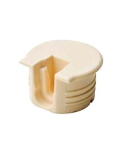 Vỏ nối Rafix Tab 20 không vành, nhựa, không có cơ cấu siết màu be Hafele 263.09.437