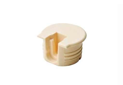 Vỏ nối Rafix Tab 20 không vành, nhựa, không có cơ cấu siết màu be Hafele 263.09.437 - 1
