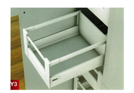 Ray hộp âm Blum Tandembox Y3 màu trắng 50kg 551.23.759 - 1