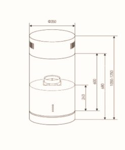 Máy Hút Mùi Đảo Maadela MH-CY28E1 - 19