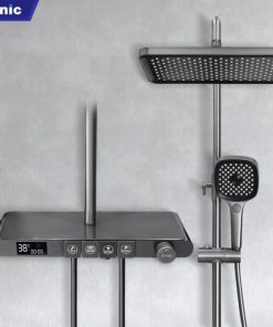 Bộ sen tắm cao cấp Enic TX - MÀU XÁM