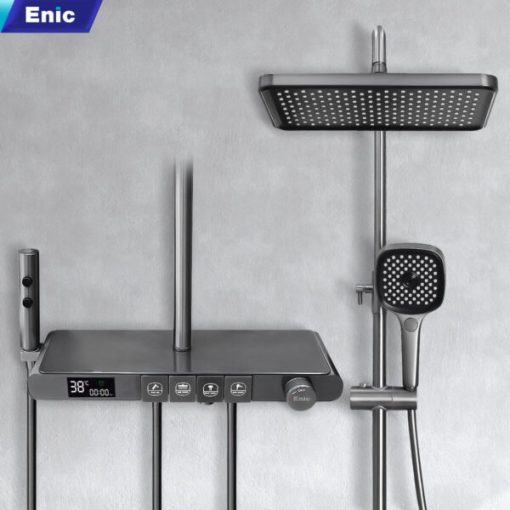 Bộ sen tắm cao cấp Enic TX - MÀU XÁM - 1