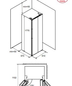 TỦ LẠNH HAFELE SBS SIDE BY SIDE FRIDGE HF-SB5601FB 534.14.100 - 7
