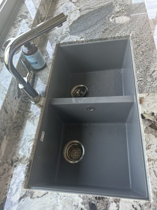 CHẬU RỬA CHÉN BÁT KONOX GRANITE VELOCI 760D - 9