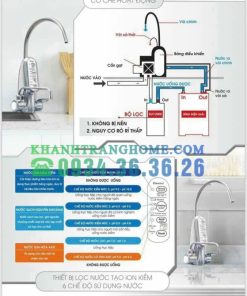 Thiết bị lọc nước ion kiềm Mitsubishi Cleansui EU301 - 110 Thiết bị lọc nước ion kiềm Mitsubishi Cleansui EU301 - 109