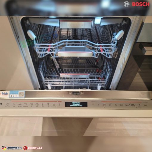 MÁY RỬA BÁT ÂM TỦ BOSCH SMV6ZCX42E SERIE 6 SẤY ZEOLITH - 41