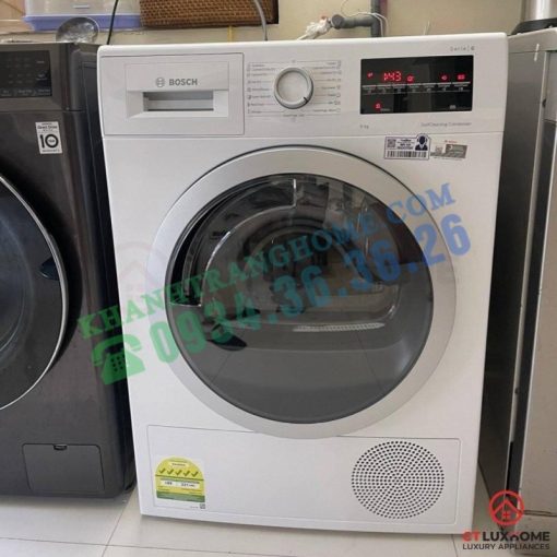 MÁY SẤY BOSCH SERIE 6 WTW85400SG HEATPUMP 9KG - 8