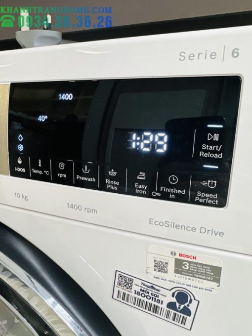MÁY GIẶT BOSCH SERIE 6 WGG254A0SG I-DOS 10KG 1400RPM - 82