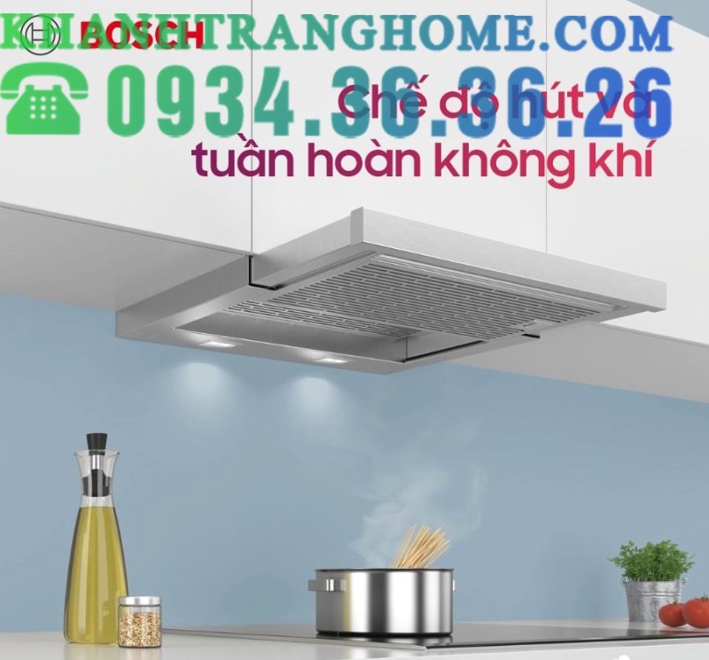 MÁY HÚT MÙI ÂM TỦ BOSCH DFT93AC50 SERIE 4 NGANG 90CM - 92