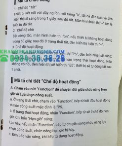 BẾP TỪ CÔNG NGHIỆP KOCHER CI-3500F - 107 BẾP TỪ CÔNG NGHIỆP KOCHER CI-3500F - 106