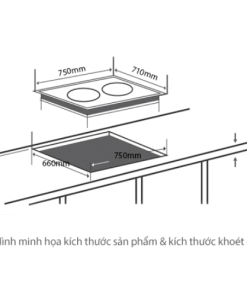 BẾP ĐIỆN TỪ ĐÔI JUNGER NKD-22+