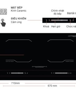 BẾP ĐIỆN TỪ HỒNG NGOẠI JUNGER MK-24