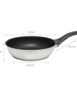 CHẢO INOX KAFF KF-FR26304