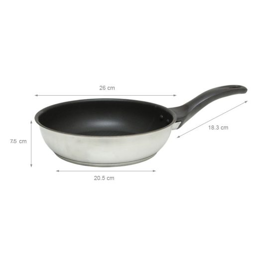 CHẢO INOX KAFF KF-FR26304