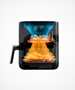 Nồi chiên không dầu thủy tinh MALLOCA MAF-25B - 4 NỒI CHIÊN KHÔNG DẦU THỦY TINH MALLOCA MAF-25B