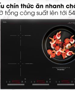 BẾP TỪ HỒNG NGOẠI BA VÙNG NẤU LẮP ÂM JUNGER CEJ-300-IIF