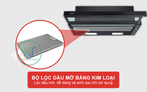 MÁY HÚT MÙI ÂM TỦ BOSCH DFT93CA61B NGANG 90CM - 7