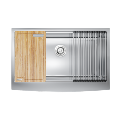 CHẬU RỬA BÁT KONOX KN8751DA CURVE - 1