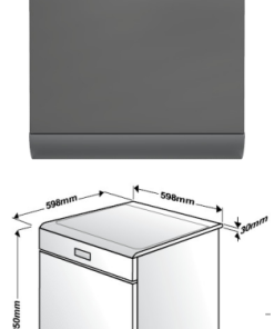 Máy rửa chén bát độc lập Beko DEN48520XAD - 41