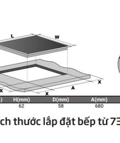 Bếp từ 2 vùng nấu Beko HII 72508 TBO - 26 Bếp từ 2 vùng nấu Beko HII 72508 TBO - 25