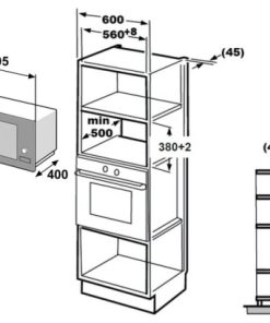 Lò vi sóng âm tủ Beko BMGB 25333 X - 14 Lò vi sóng âm tủ Beko BMGB 25333 X - 13