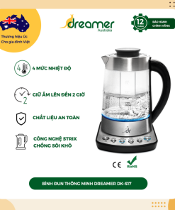 BÌNH ĐUN SIÊU TỐC THÔNG MINH DREAMER DK S17