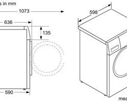 MÁY GIẶT SẤY QUẦN ÁO BOSCH TGB WNA254U0SG 10KG 6KG - SERIE 6 - 49
