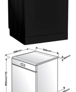 Máy rửa chén bát độc lập Beko DVN05321B - 18 Máy rửa chén bát độc lập Beko DVN05321B - 17