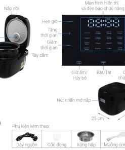 Nồi cơm điện cao tần 1.5 LÍT Dreamer DR IH15B - 35