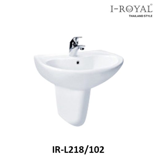 CHẬU LAVABO CHÂN TREO I-ROYAL IR-L218/102 - 1