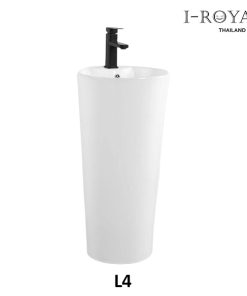 CHẬU LAVABO TRỤ TRÒN I-ROYAL L4