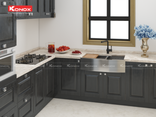 CHẬU RỬA BÁT KONOX KN8751DA CURVE - 5