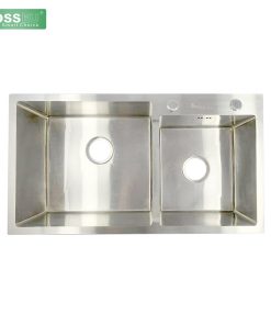 Chậu rửa chén bát 2 hố lệch BOSSEU BS8245L1