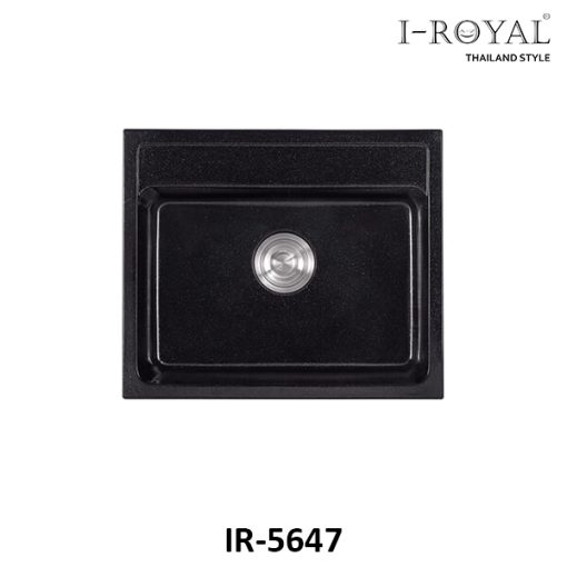 CHẬU RỬA CHÉN I-ROYAL 1 HỘC ĐÁ NHÂN TẠO IR-5647 - 1