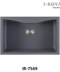 CHẬU RỬA CHÉN I-ROYAL1 HỘC ĐÁ NHÂN TẠO IR-7549