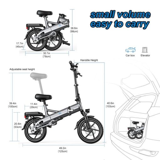 Xe điện gấp G-Force G14 150km - 5